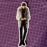 6” LaDs Full Body Clear Sticker