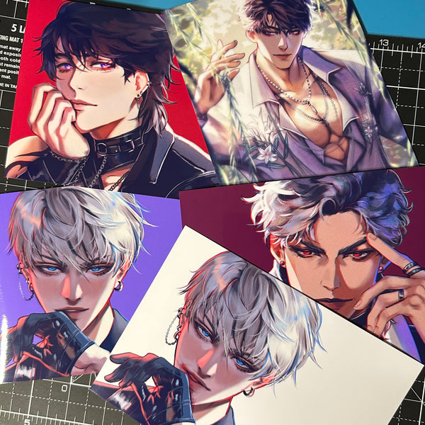 Lads Portraits 5x7 - muni luny