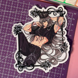 Cherry’s King Xav Clear Sticker