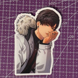 4” Zaynie Clear Sticker