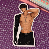 Ruji’s Bionic Gege 5” Clear Sticker