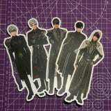 Throne of Eros 6” LaDs Full Body Clear Sticker