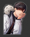 4” Zaynie Clear Sticker