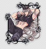 Cherry’s King Xav Clear Sticker