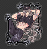 Cherry’s King Xav Clear Sticker