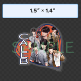 Caleb Acrylic Pin